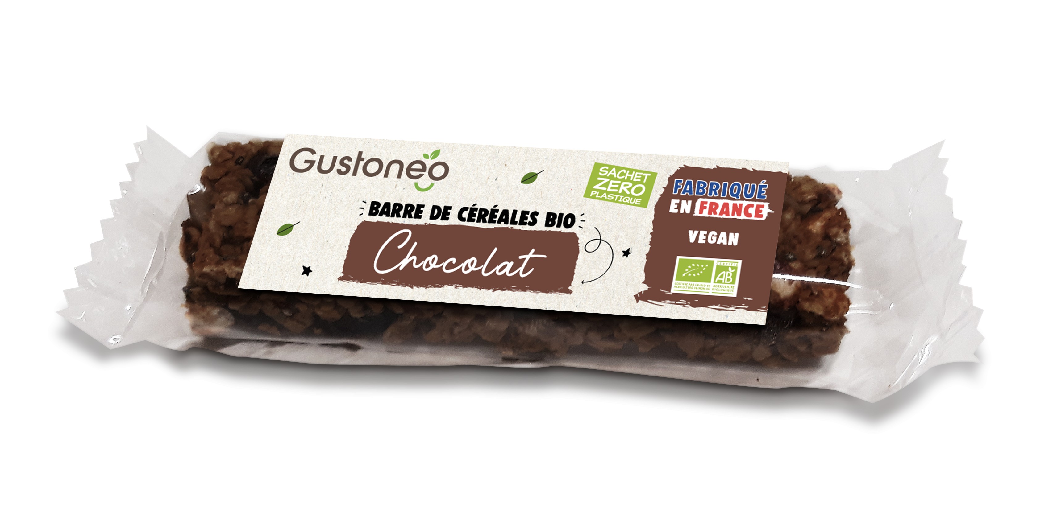 Barre de Céréales Chocolat - Gustoneo